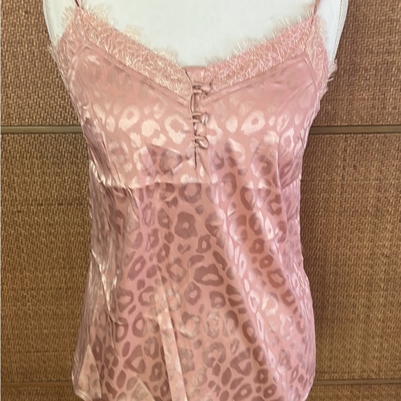 Aster June Pink leopard women’s tank top- new - Picture 2 of 2